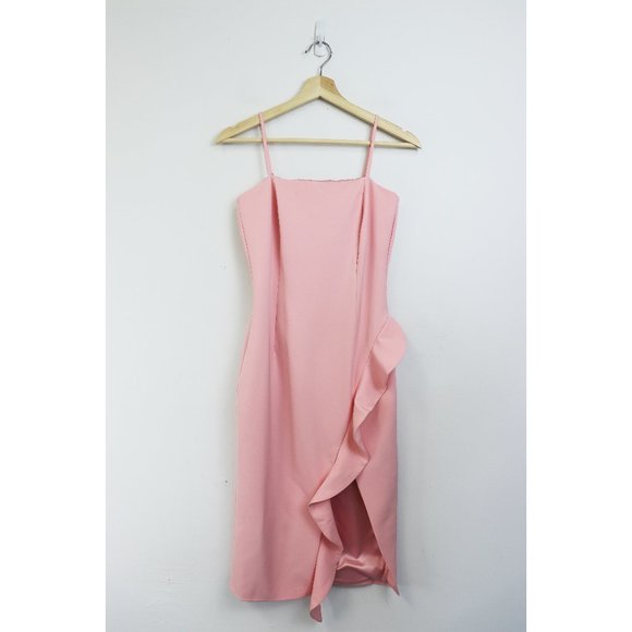 NWT Bardot Carmelle Bodycon Cocktail Dress Blush - Picture 4 of 10